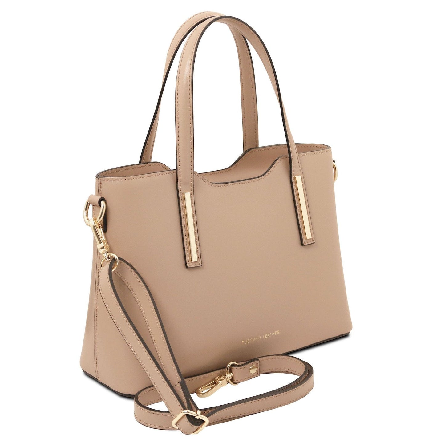 Olimpia - Italian leather tote - Small size | TL141521 - Premium Leather handbags - Shop now at San Rocco Italia