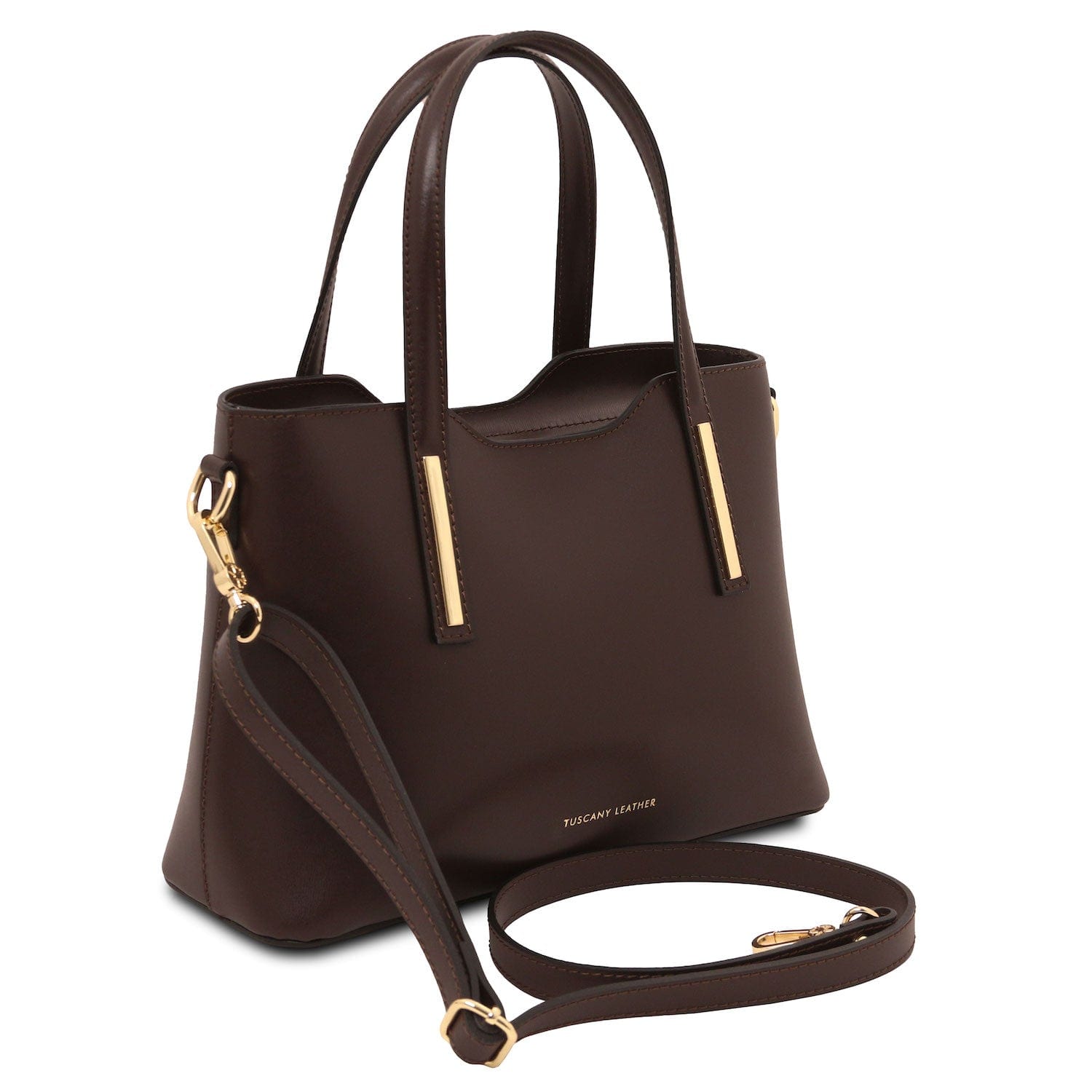 Olimpia - Italian leather tote - Small size | TL141521 - Premium Leather handbags - Shop now at San Rocco Italia