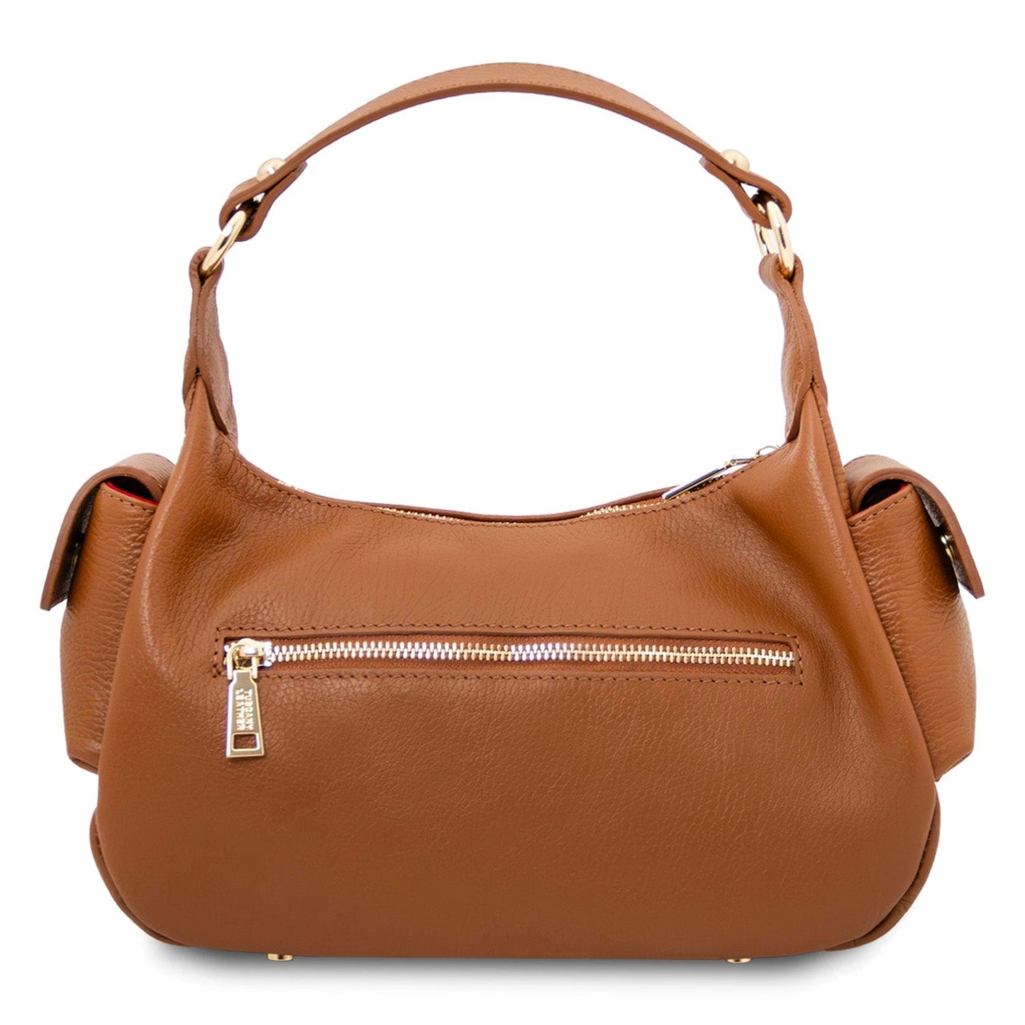 Olivia - Italian leather baguette bag | TL142396 - Premium Leather shoulder bags - Shop now at San Rocco Italia