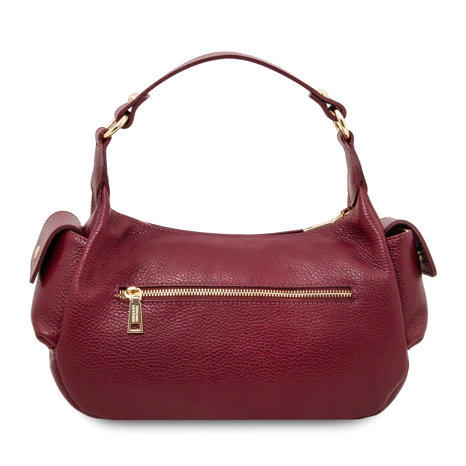 Olivia - Italian leather baguette bag | TL142396 - Premium Leather shoulder bags - Shop now at San Rocco Italia