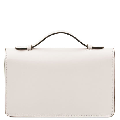 Opera - Leather clutch with chain strap | TL142505
