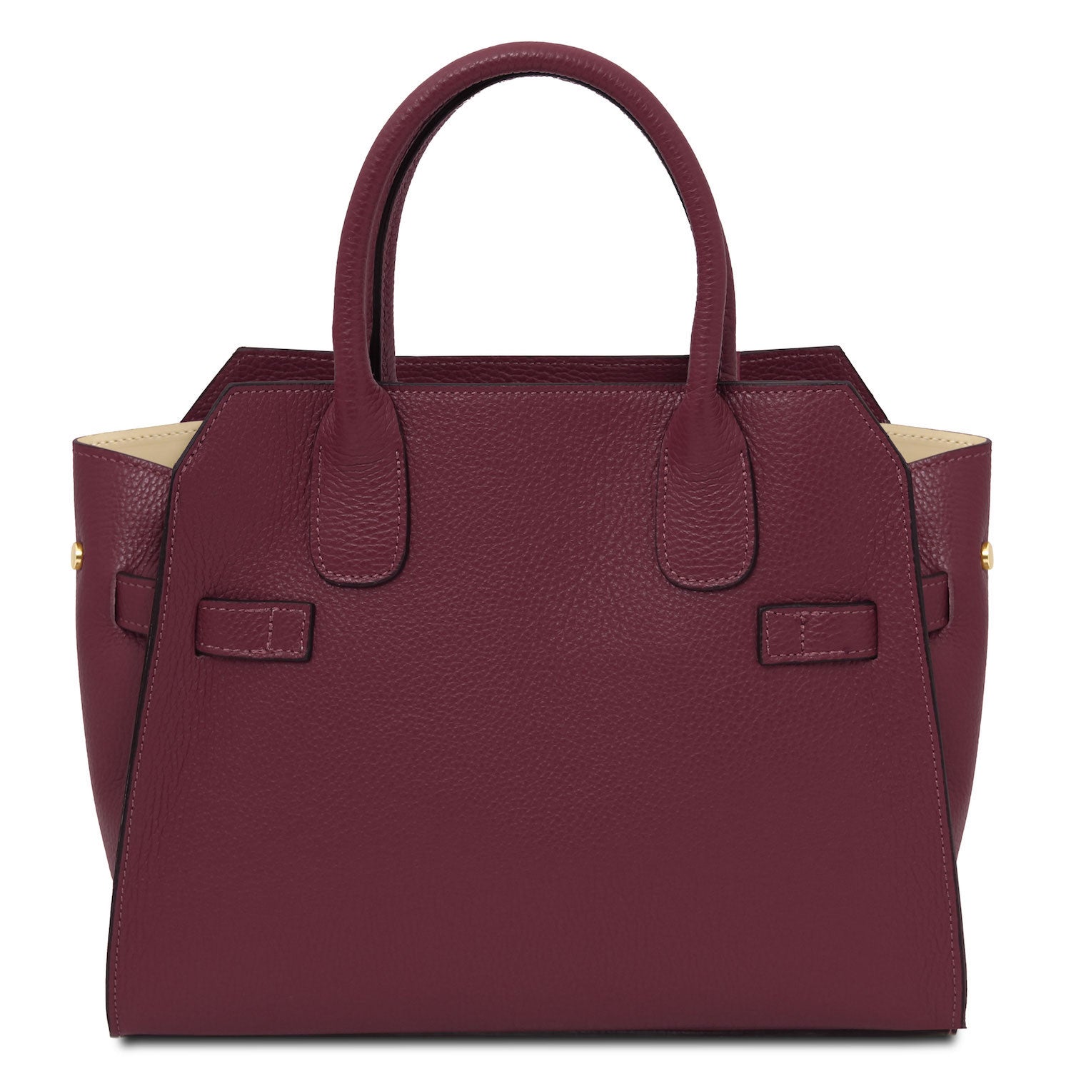 Leather handbags Origami - Leather tote | TL142466 San Rocco Italia