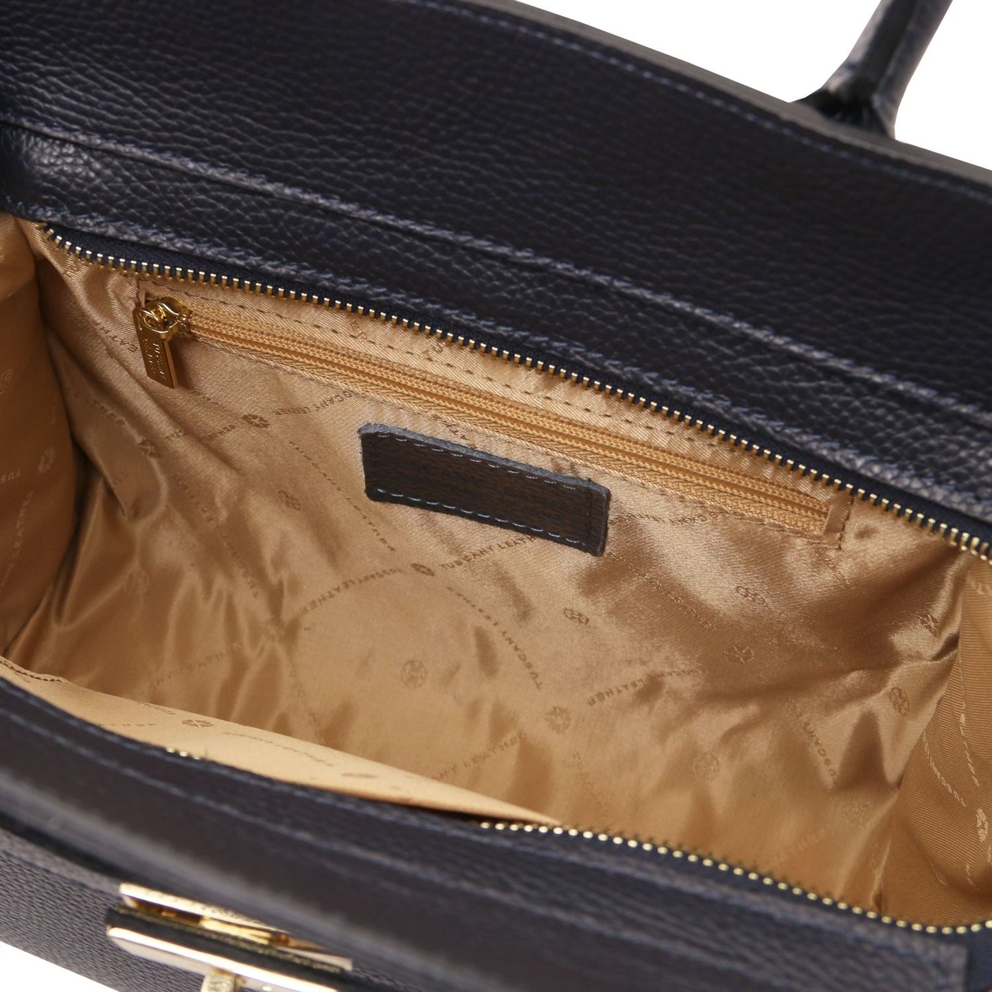 Leather handbags Origami - Leather tote | TL142507 San Rocco Italia