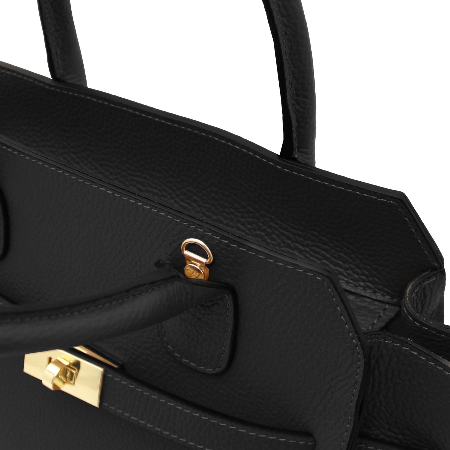 Leather handbags Origami - Leather tote | TL142507 San Rocco Italia