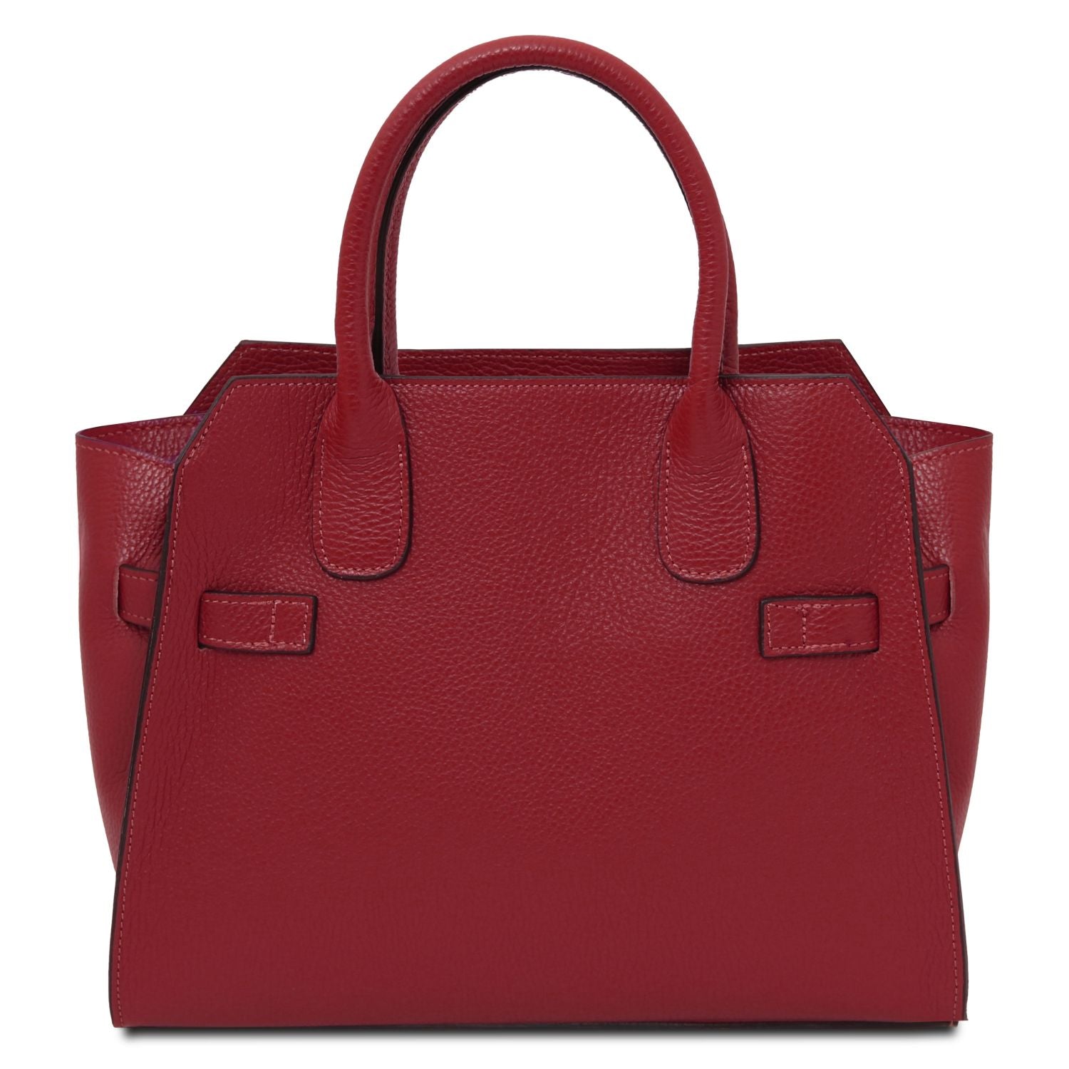 Origami Italian Leather Tote Bag with Zipper – San Rocco Italia