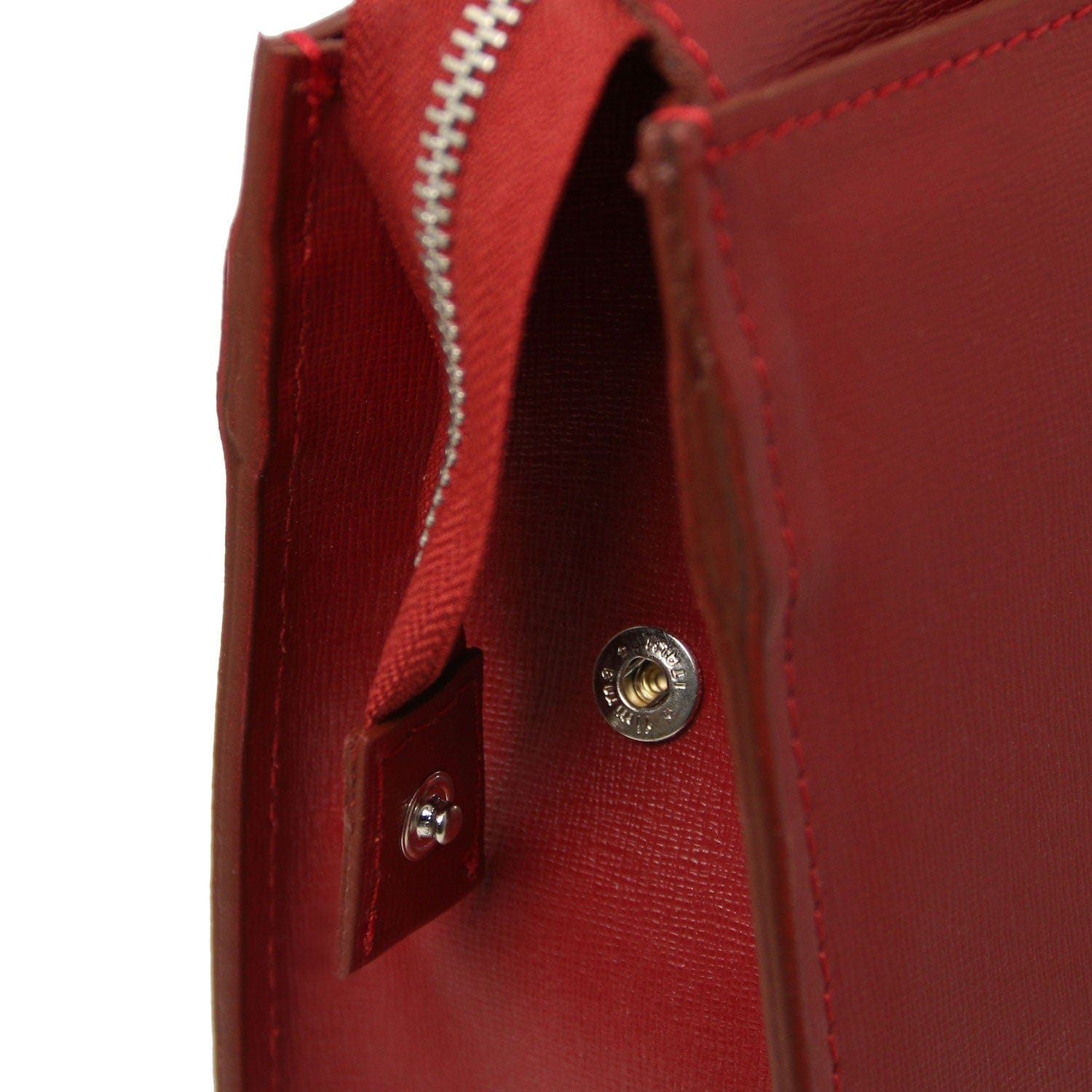 Palermo - Saffiano Italian leather briefcase 3-compartment for women | TL141369 - Premium Leather briefcases - Shop now at San Rocco Italia
