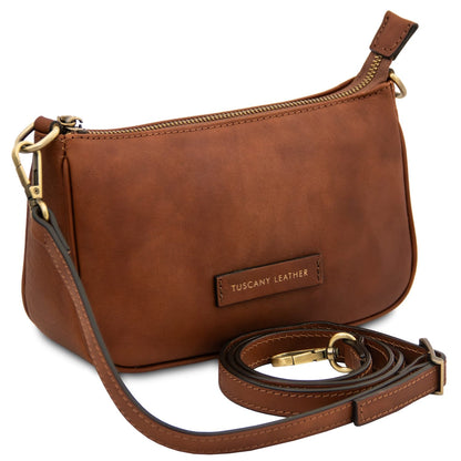 Parfait - Vegetable-tanned leather clutch | TL142568