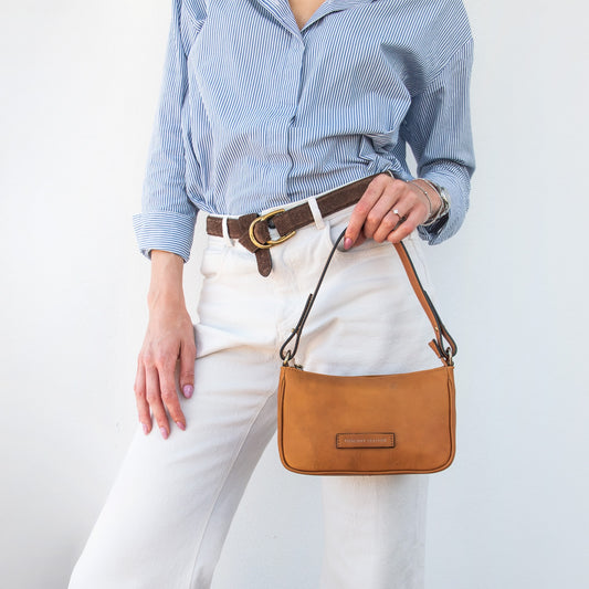 Parfait - Vegetable-tanned leather clutch | TL142568