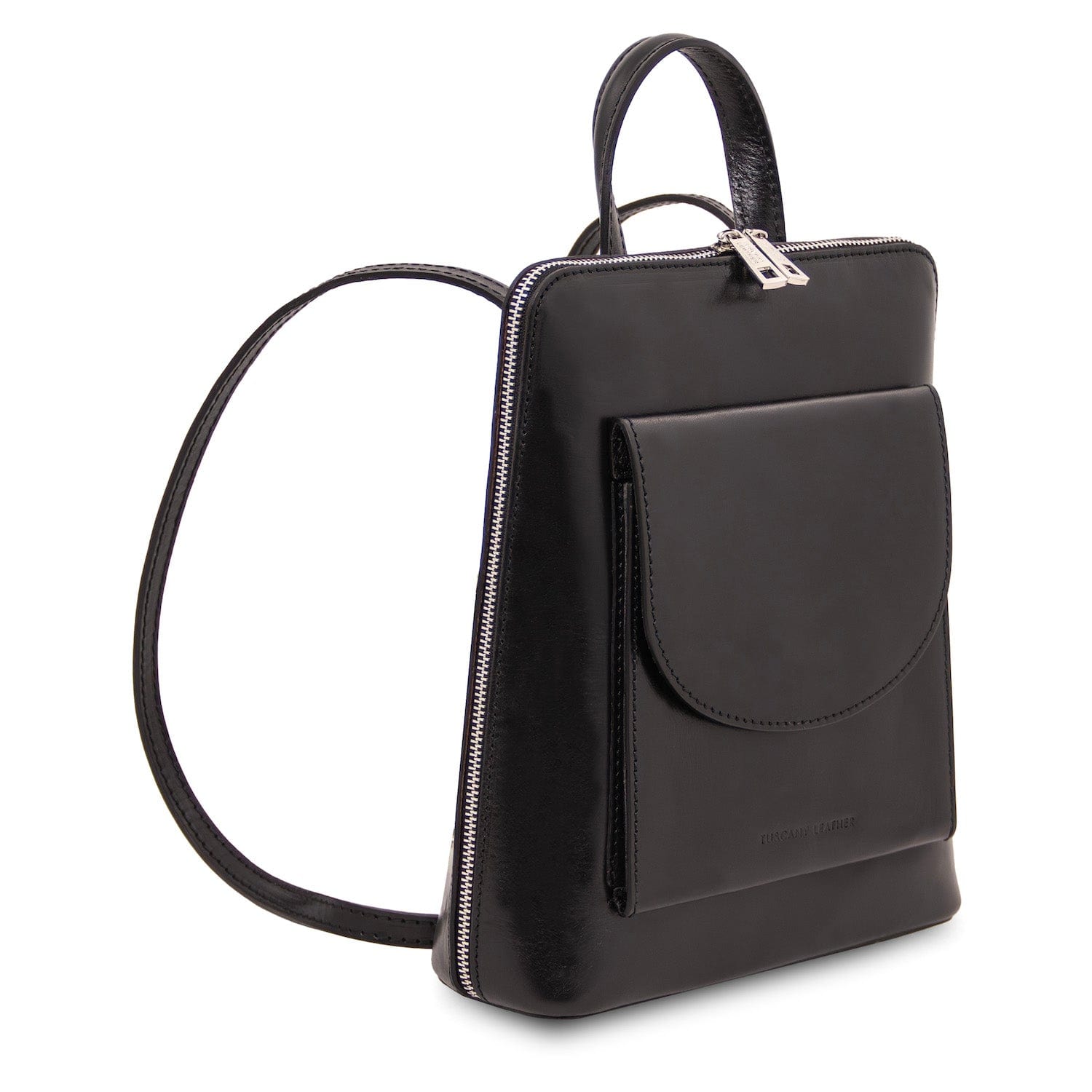 Paris - Small Convertible Leather Backpack For Women | TL142410 - Premium Leather backpacks for women - Shop now at San Rocco Italia