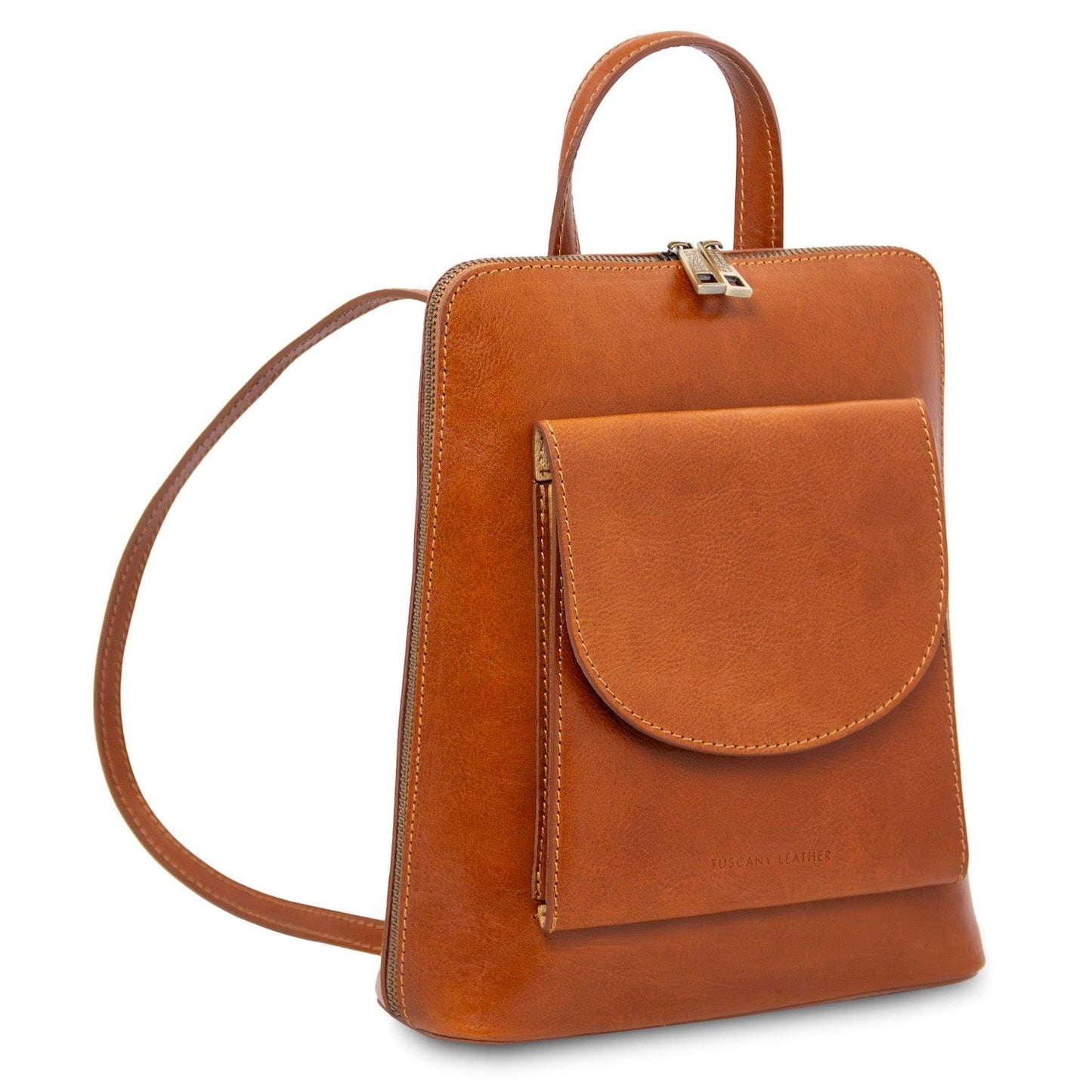 Paris - Small Convertible Leather Backpack For Women | TL142410 - Premium Leather backpacks for women - Shop now at San Rocco Italia