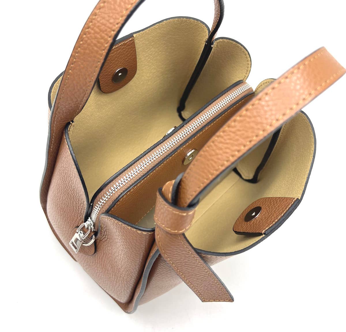 Totes Pienza - Italian Leather Tote Handbag San Rocco Italia