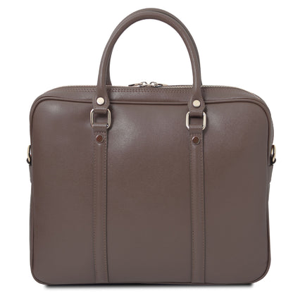 Leather laptop bags Prato - Exclusive Saffiano leather laptop case | TL142453 San Rocco Italia