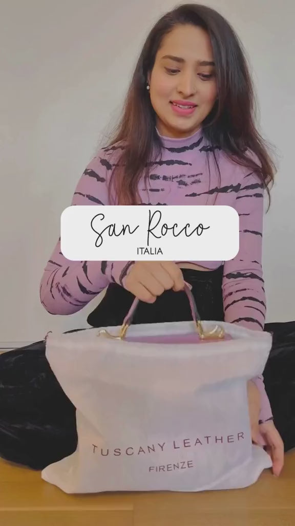 Armonia Leather Handbag | TL142286 – San Rocco Italia