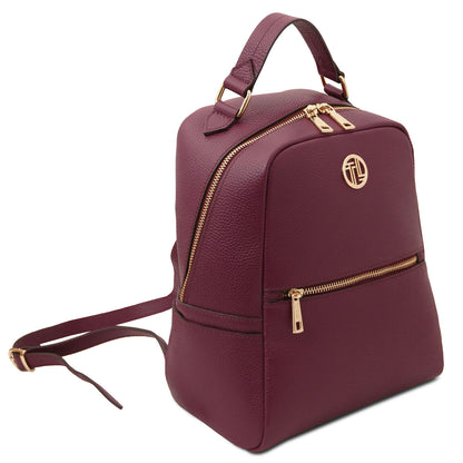 Leather backpacks for women Prisma - Soft leather backpack | TL142483 San Rocco Italia
