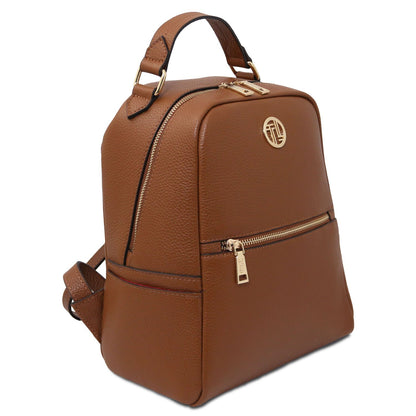 Prisma - Soft leather backpack | TL142483