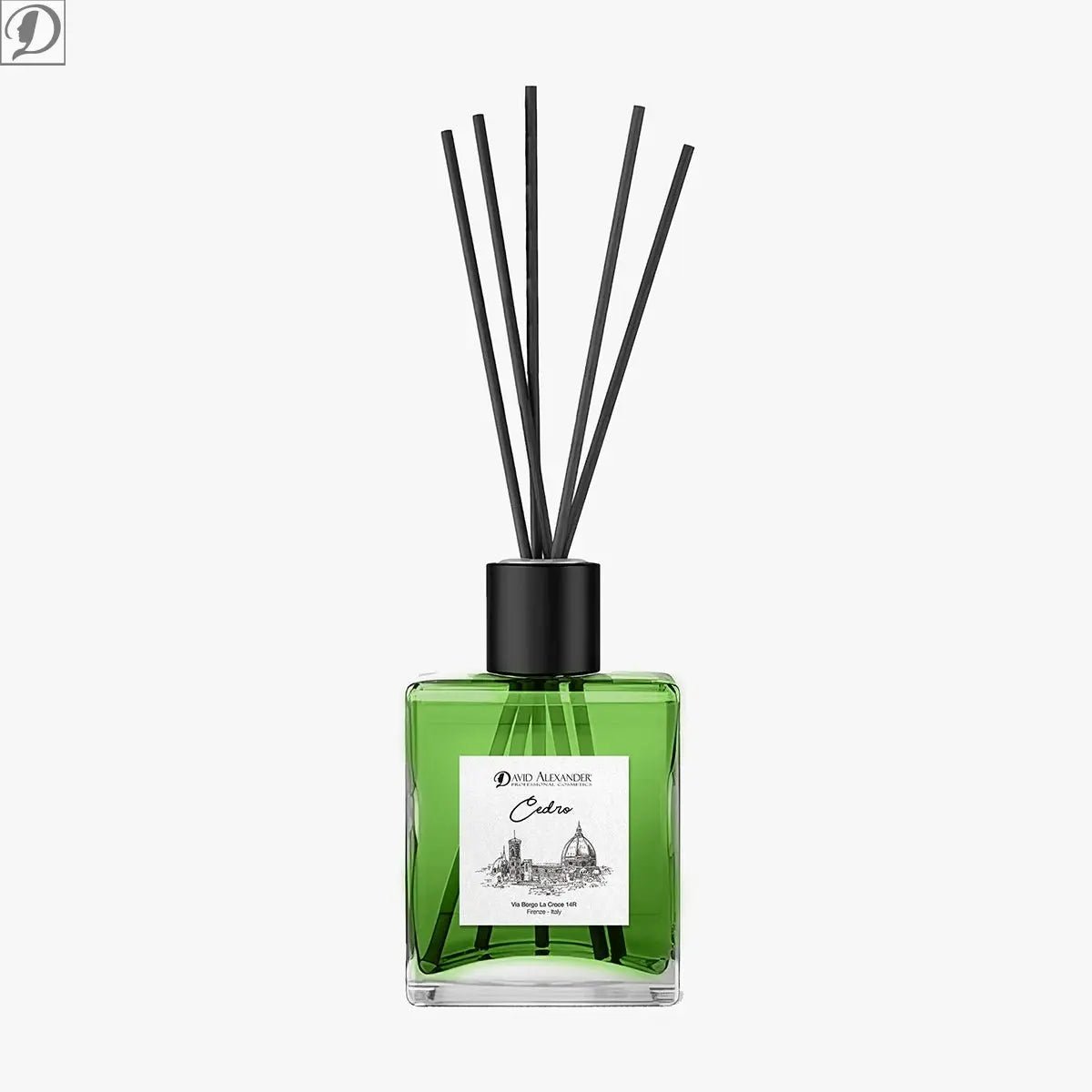 Profumatore per Ambiente al Cedro – Elegante, Legnoso e Rilassante con Bastoncini in Bambù