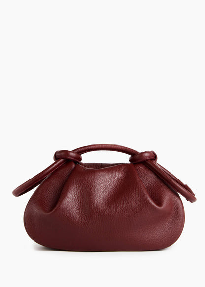 Anello Small Pebbled Leather Handbag