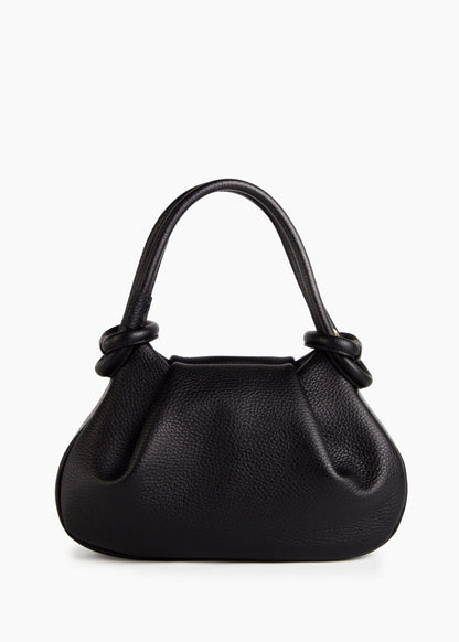 Anello Small Pebbled Leather Handbag