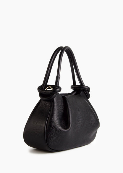 Anello Small Pebbled Leather Handbag