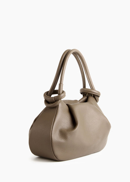 Anello Small Pebbled Leather Handbag