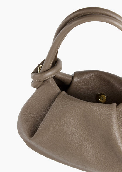 Anello Small Pebbled Leather Handbag