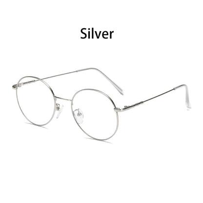 Blue Light Blocking Glasses - Round Metal Frames - Premium Accessories - Just €12.95! Shop now at San Rocco Italia
