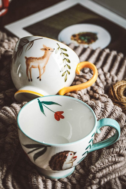 Hand-Painted Animal Bowls and Cups - Bowl - San Rocco Italia