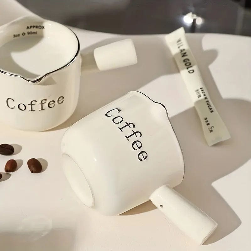 Ceramic Espresso Shot Measuring Cups | 3oz / 90ml - Premium  - Shop now at San Rocco Italia