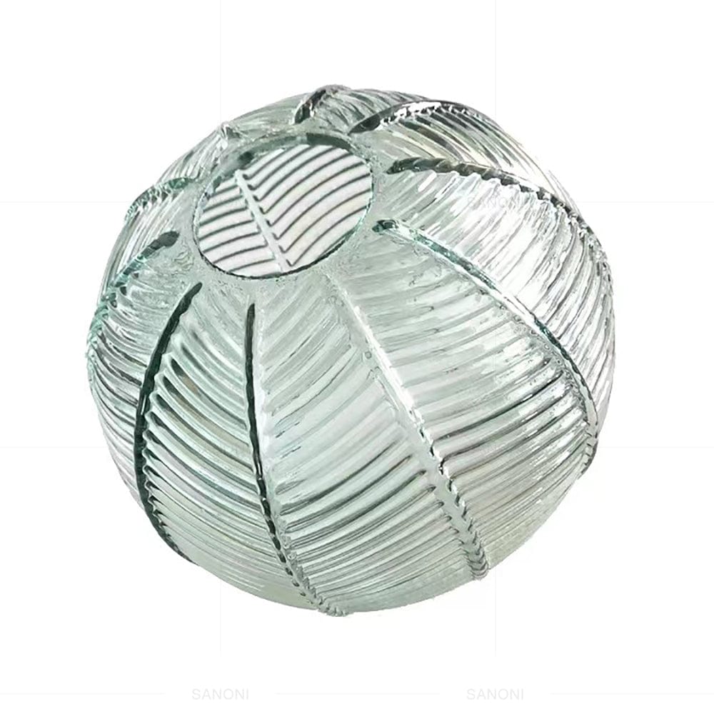 Contemporary Patterned Glass Globe Pendant LIght -  - San Rocco Italia