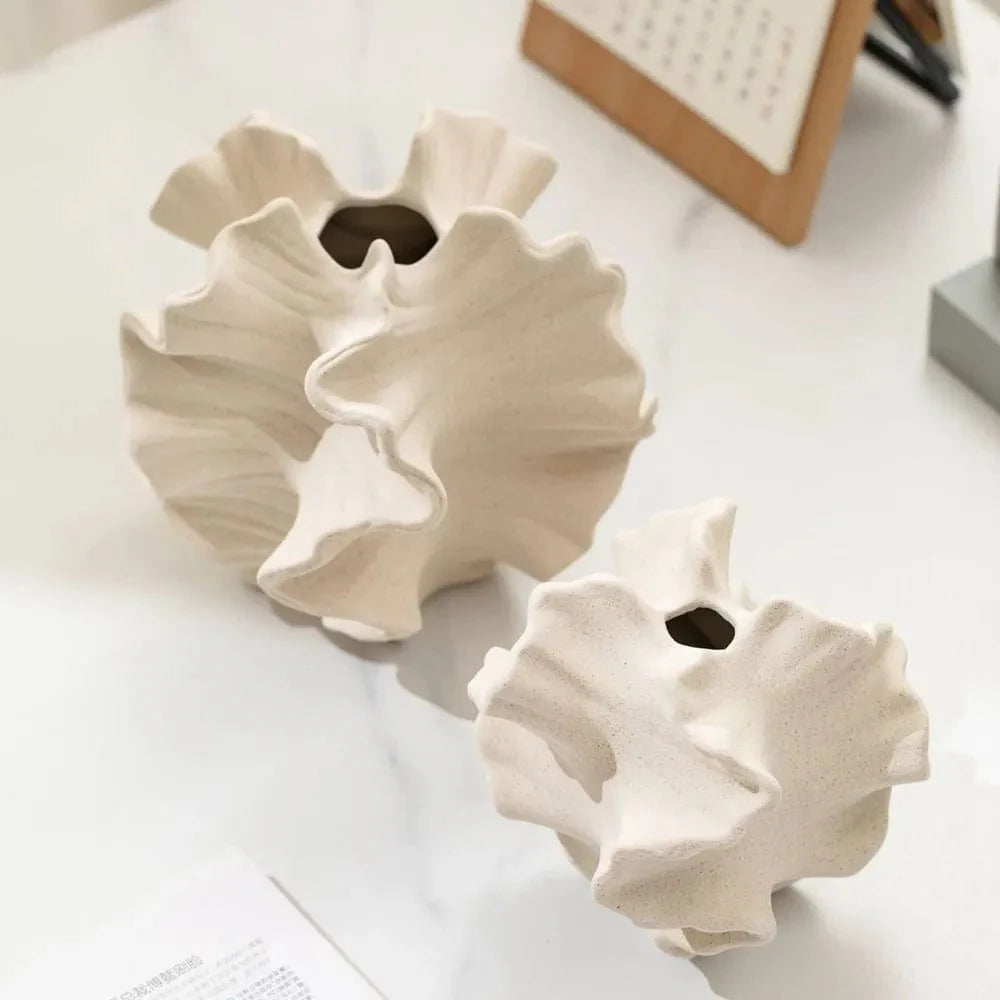 Coral Inspired Ceramic Vase - Premium  - Shop now at San Rocco Italia