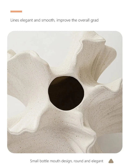 Coral Inspired Ceramic Vase - Premium  - Shop now at San Rocco Italia