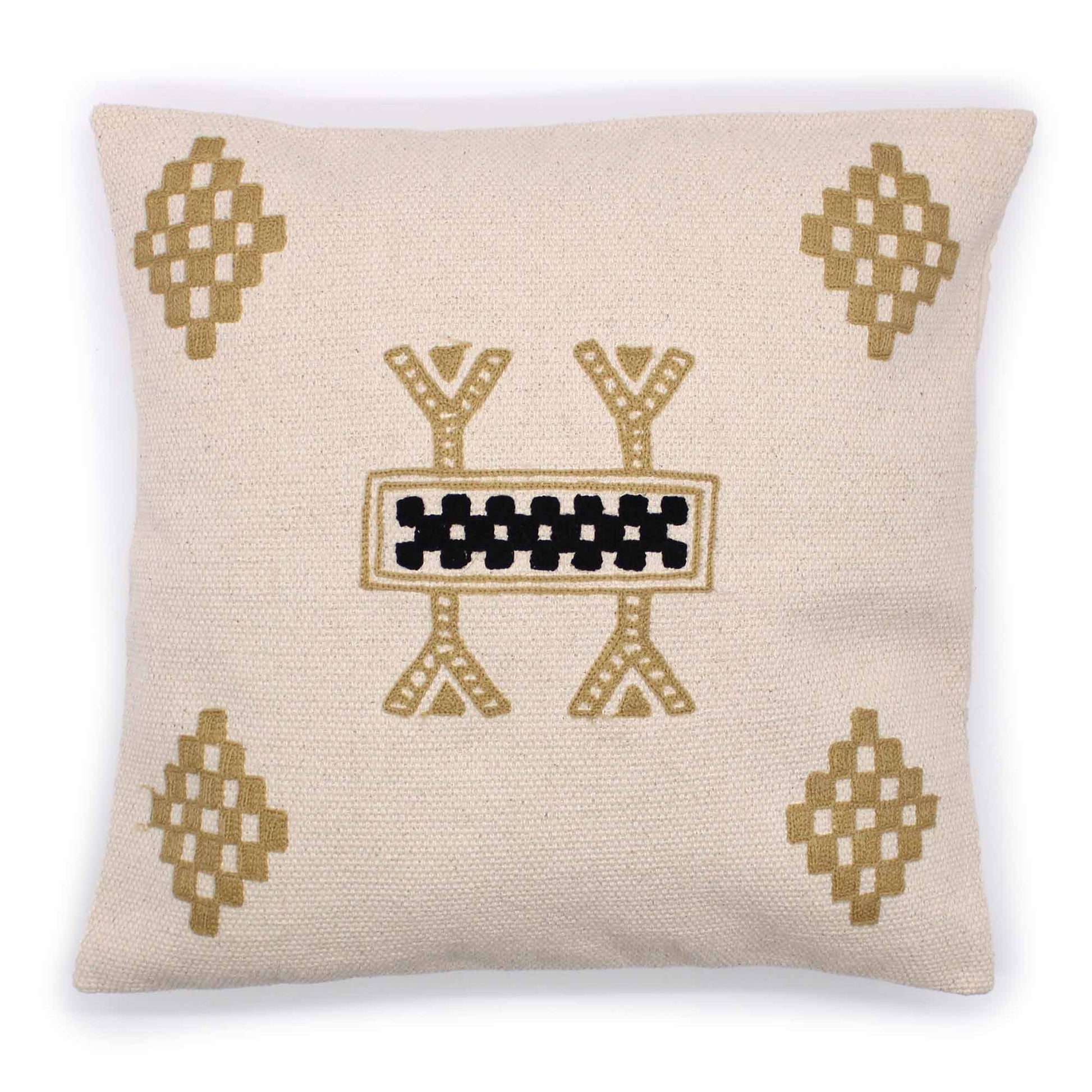 Indian Classic Throw Pillow Covers | 40 x 40 cm and 45x45 cm - Pack of 2 - Premium Cusion Cover - Shop now at San Rocco Italia