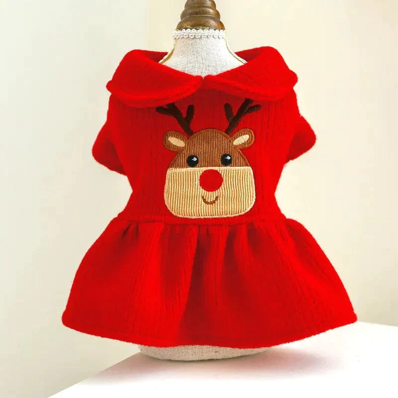 Dog and Cat Christmas Costume - Premium  - Shop now at San Rocco Italia