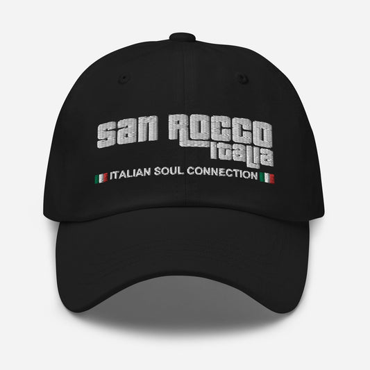Embroidered San Rocco Italia Italian Soul Connection Hat - Premium  - Shop now at San Rocco Italia