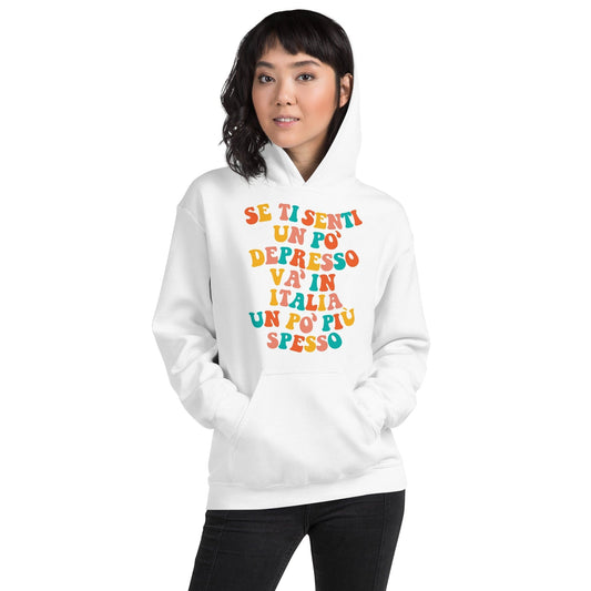 Go to Italy More Often Unisex Hoodie - Premium  - Just €64.95! Shop now at San Rocco Italia