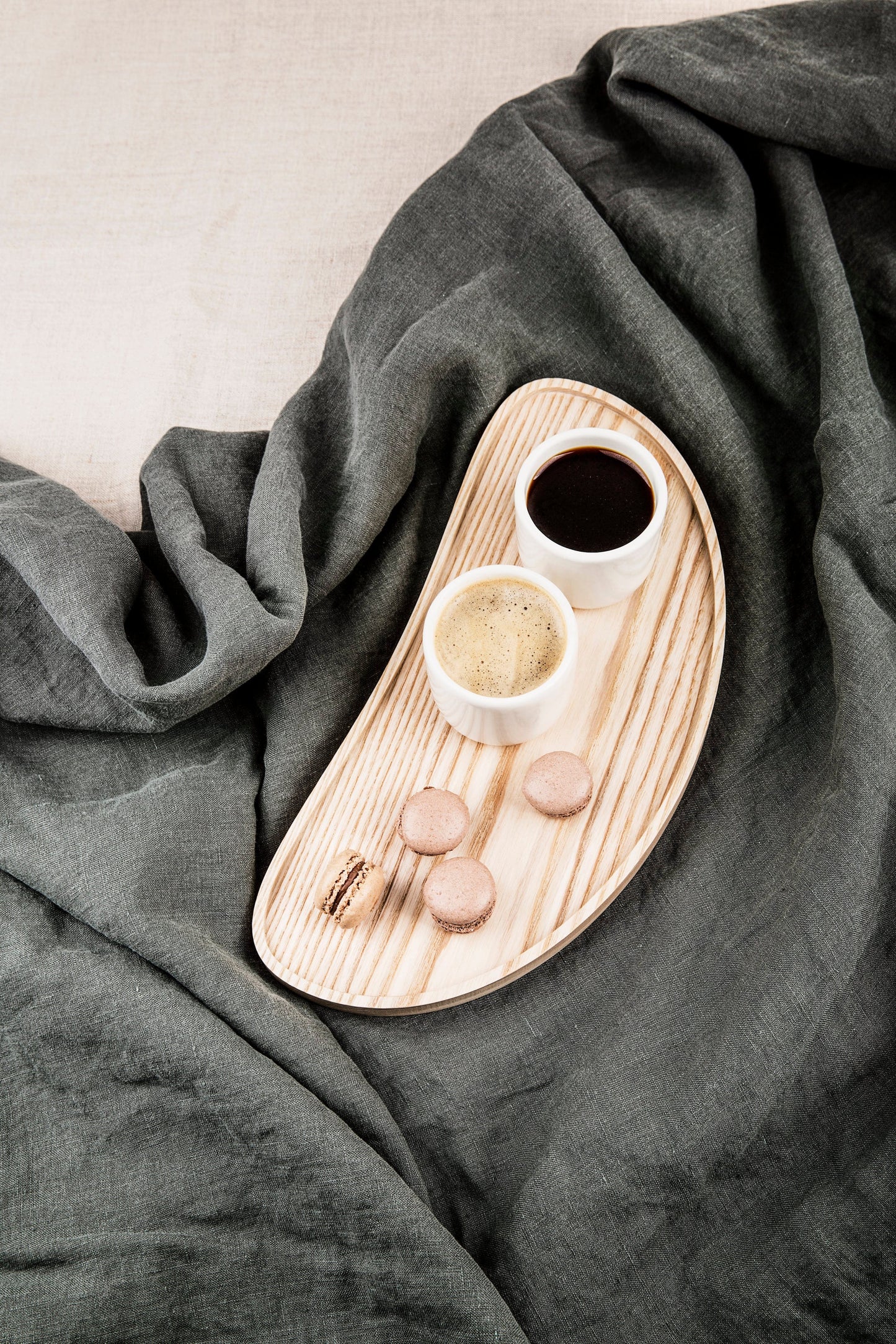 Bean Wood Serving Tray | 2 sizes - Premium Kitchen - Shop now at San Rocco Italia