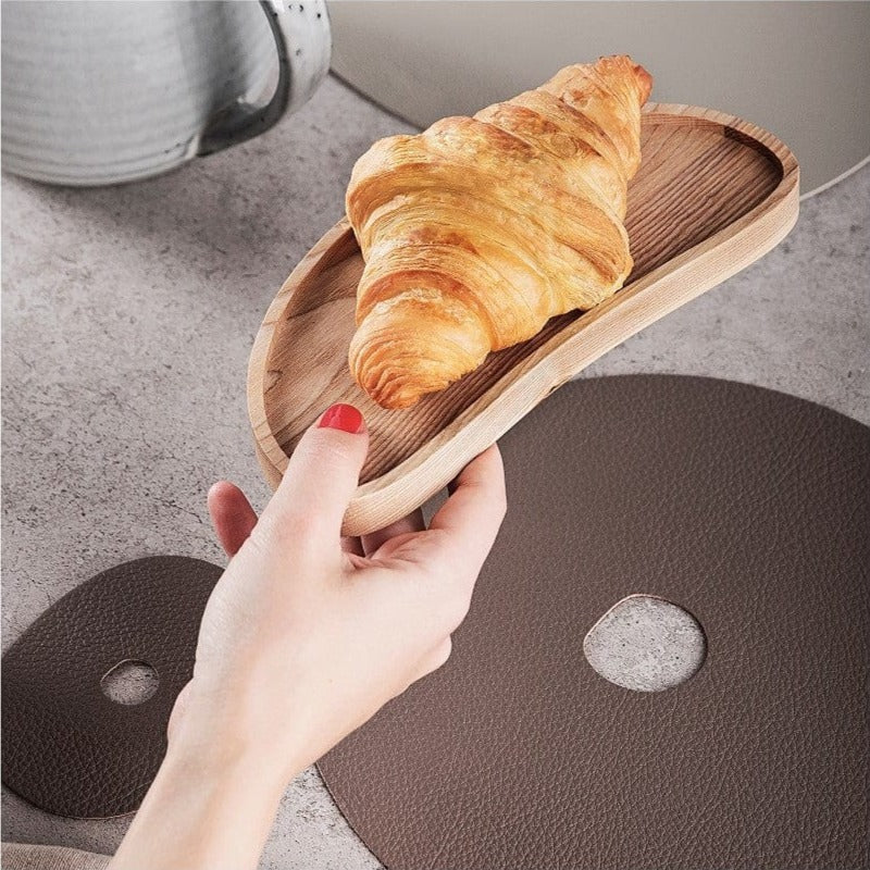 Bean Wood Serving Tray | 2 sizes - Premium Kitchen - Shop now at San Rocco Italia