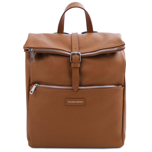 Denver - Soft leather backpack | TL142355 - Premium Leather Backpacks - Shop now at San Rocco Italia