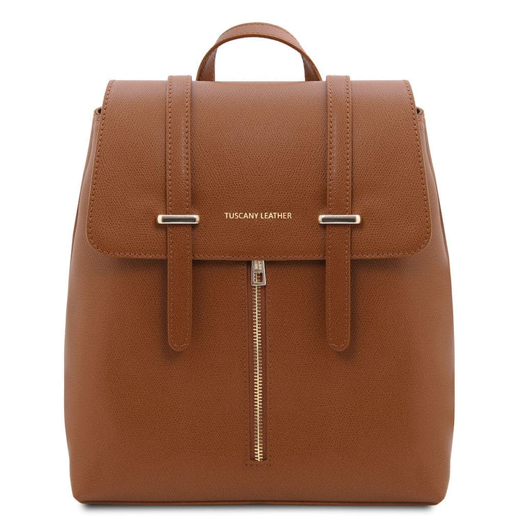 TL Voyager - Leather travel bag with front pocket | TL142140