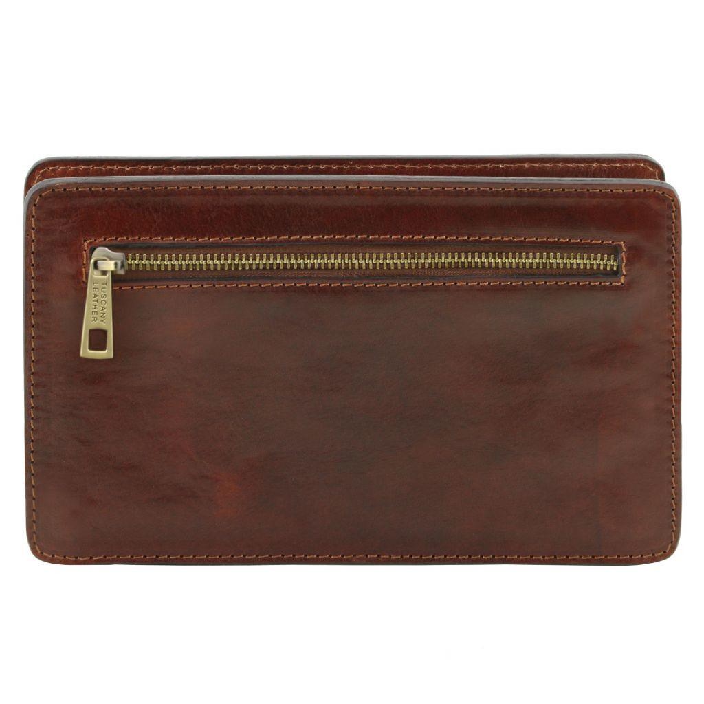 Denis - Exclusive leather handy wrist bag for man | TL141445 - Premium Leather bags for men - Shop now at San Rocco Italia