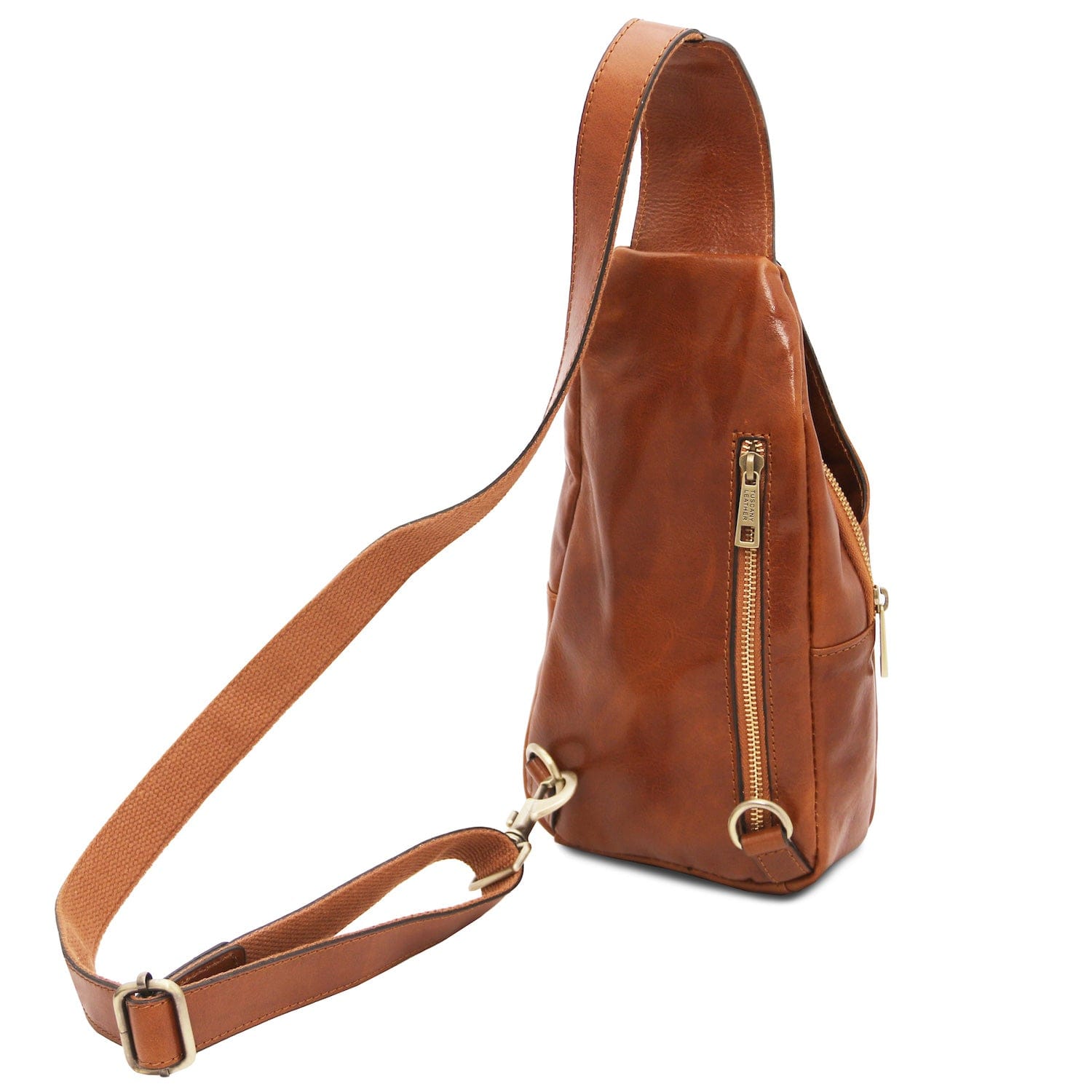 Kevin - Leather crossover bag | TL142195 men's sling bag - Premium Leather bags for men - Shop now at San Rocco Italia