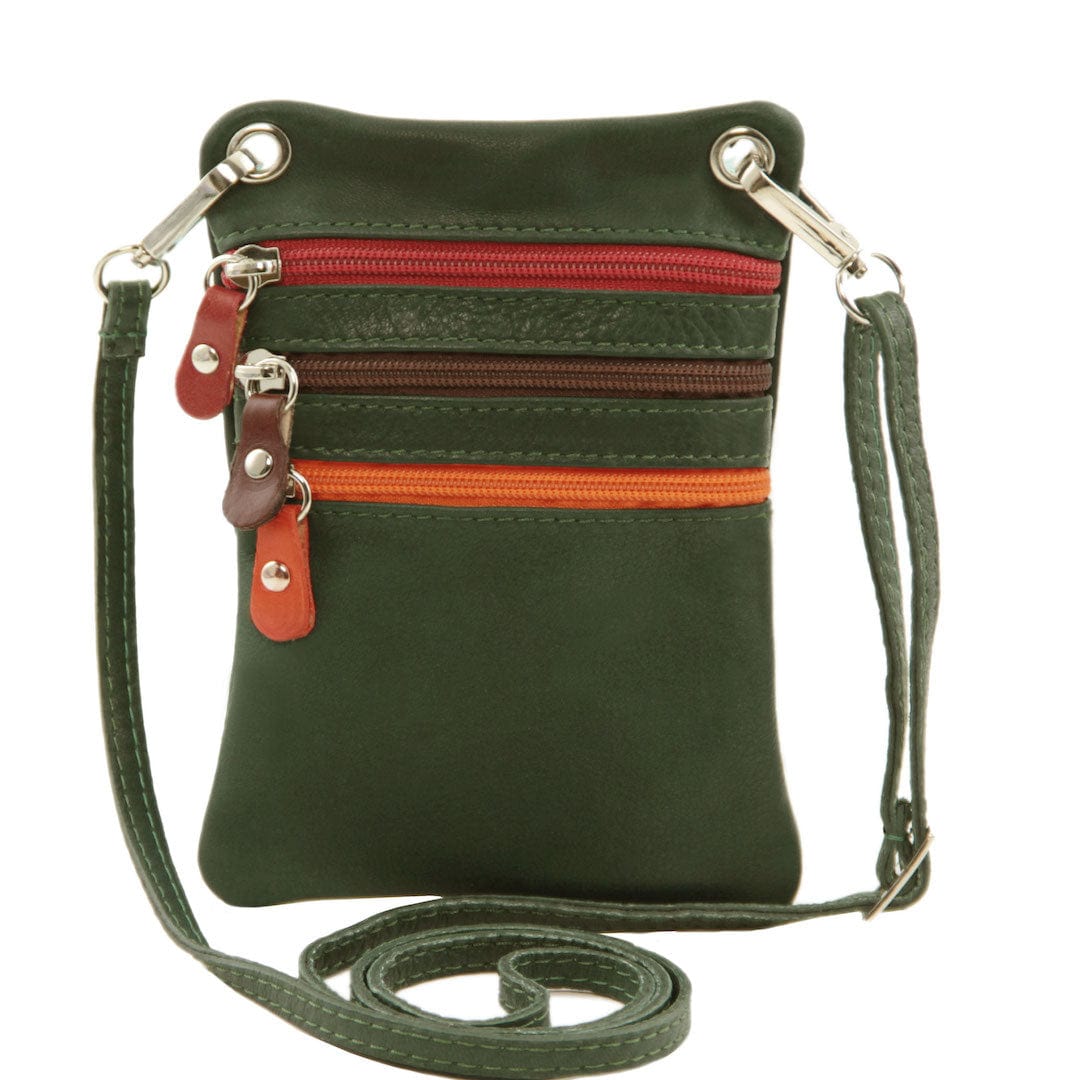 TL Bag - Soft leather mini cross bag | TL141094 - Premium Leather bags for men - Shop now at San Rocco Italia
