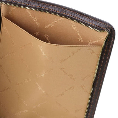 Costanzo - Exclusive A4 Leather Portfolio | TL141295 - Premium Leather Document cases - Just €229.36! Shop now at San Rocco Italia