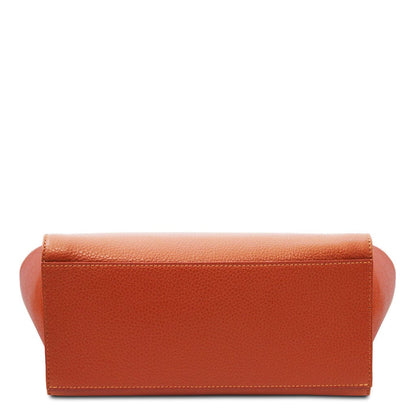 Clara - Leather tote | TL142313 - Premium Leather handbags - Just €146.40! Shop now at San Rocco Italia