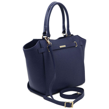 Clara - Leather tote | TL142313 - Premium Leather handbags - Just €146.40! Shop now at San Rocco Italia
