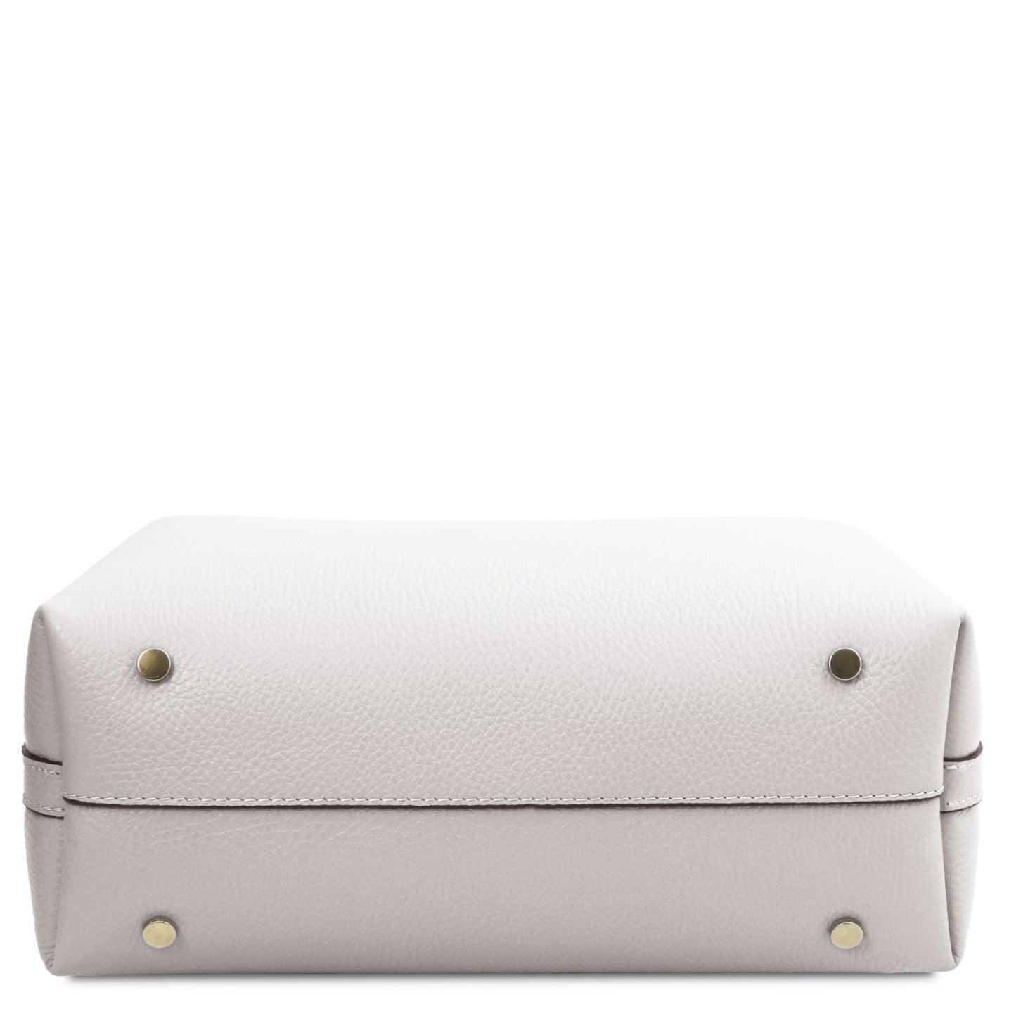 Clio - Pebbled leather bucket bag | TL142356 - Premium Leather handbags - Shop now at San Rocco Italia