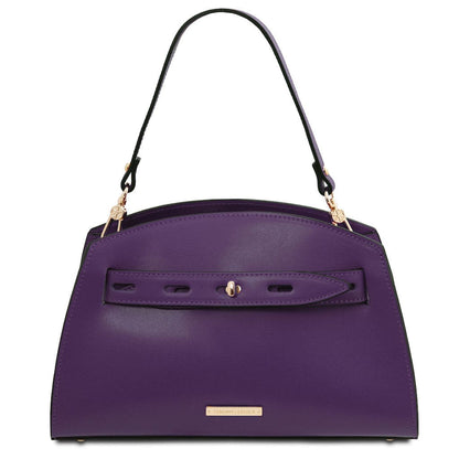 Lisa - Leather tote | TL142312 - Premium Leather handbags - Just €140.30! Shop now at San Rocco Italia