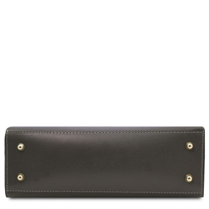 Lisa - Leather tote | TL142312 - Premium Leather handbags - Just €140.30! Shop now at San Rocco Italia