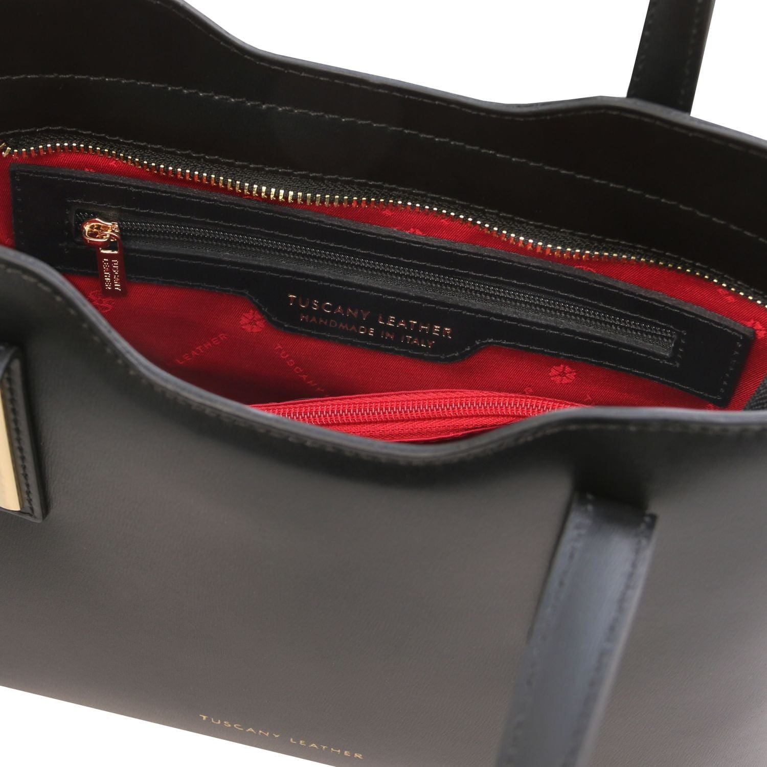 Olimpia - Leather tote - Small size | TL141521 - Premium Leather handbags - Shop now at San Rocco Italia
