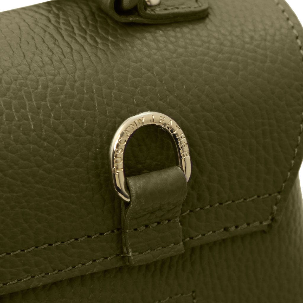 Silene - Leather 3-in-1 convertible backpack / shoulder bag / handbag | TL142152 - Premium Leather handbags - Shop now at San Rocco Italia